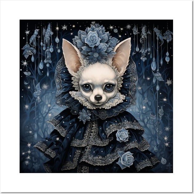Doll Chihuahua Wall Art by Enchanted Reverie